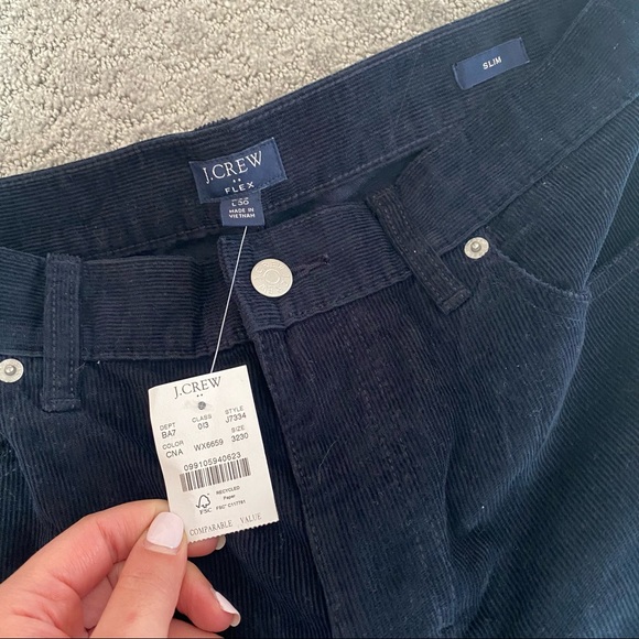 J. Crew Factory Men’s Slim-Fit Flex Cord Pants - Picture 10 of 11